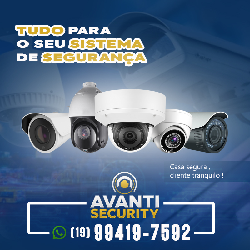 Banner Avanti Sistema Segurança
